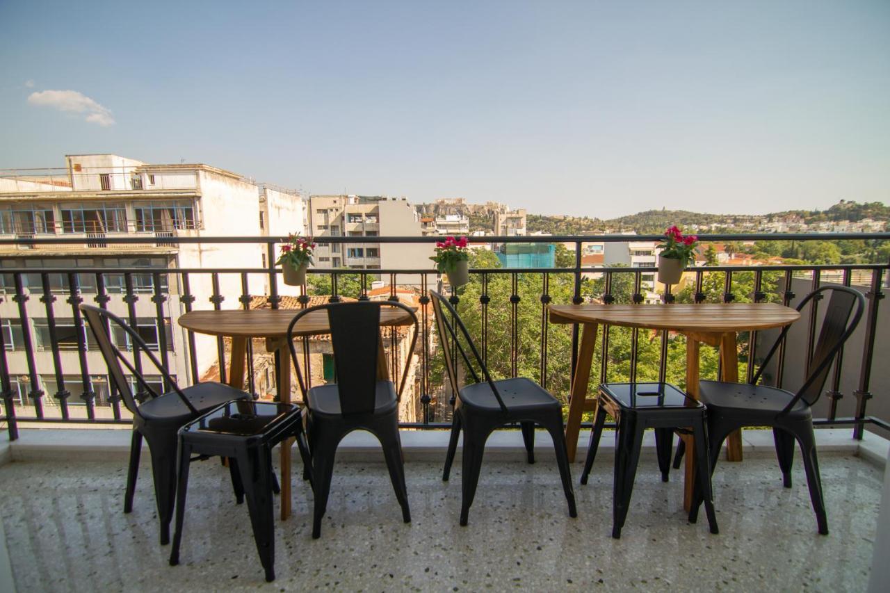 Stunning Acropolis View - 500M Metro - At Historical Center Apartment Athens Luaran gambar