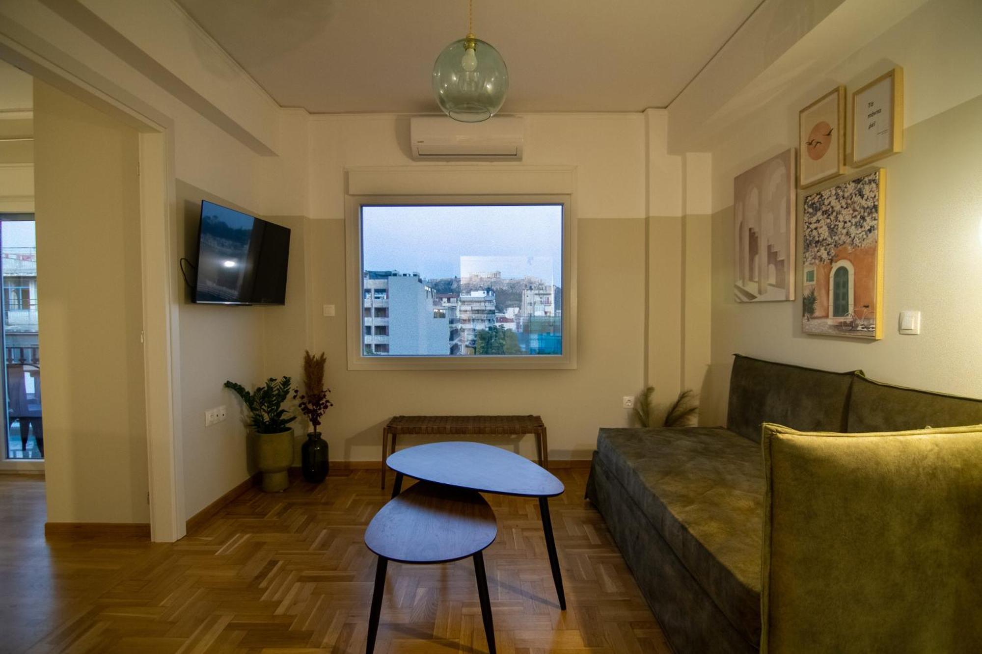 Stunning Acropolis View - 500M Metro - At Historical Center Apartment Athens Luaran gambar
