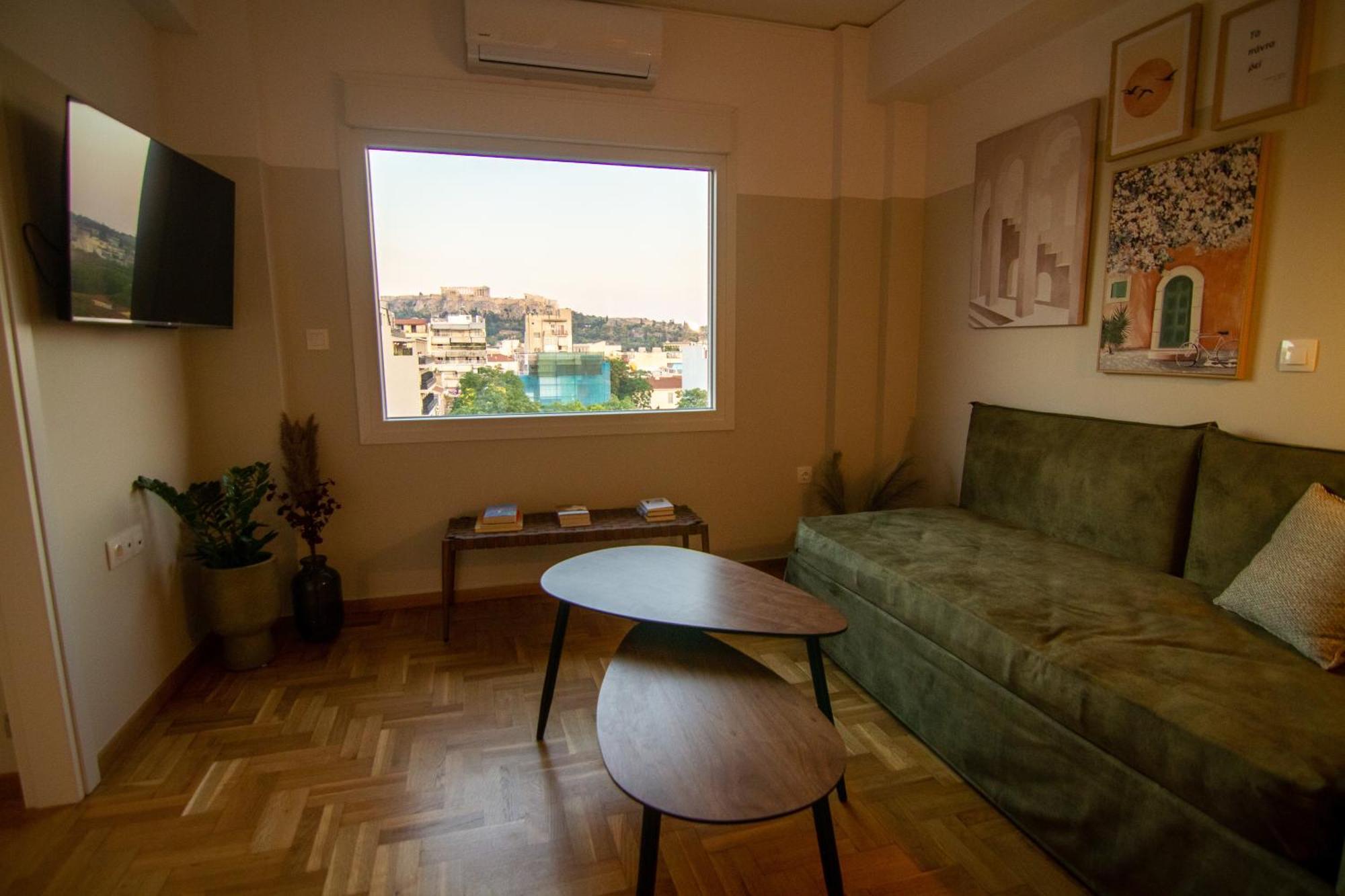 Stunning Acropolis View - 500M Metro - At Historical Center Apartment Athens Luaran gambar