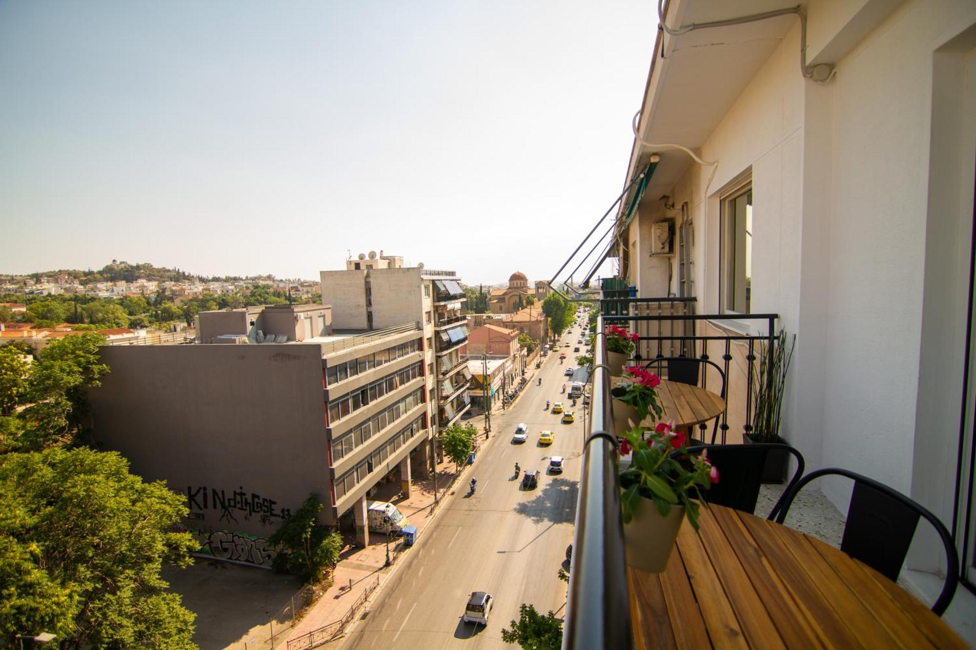 Stunning Acropolis View - 500M Metro - At Historical Center Apartment Athens Luaran gambar