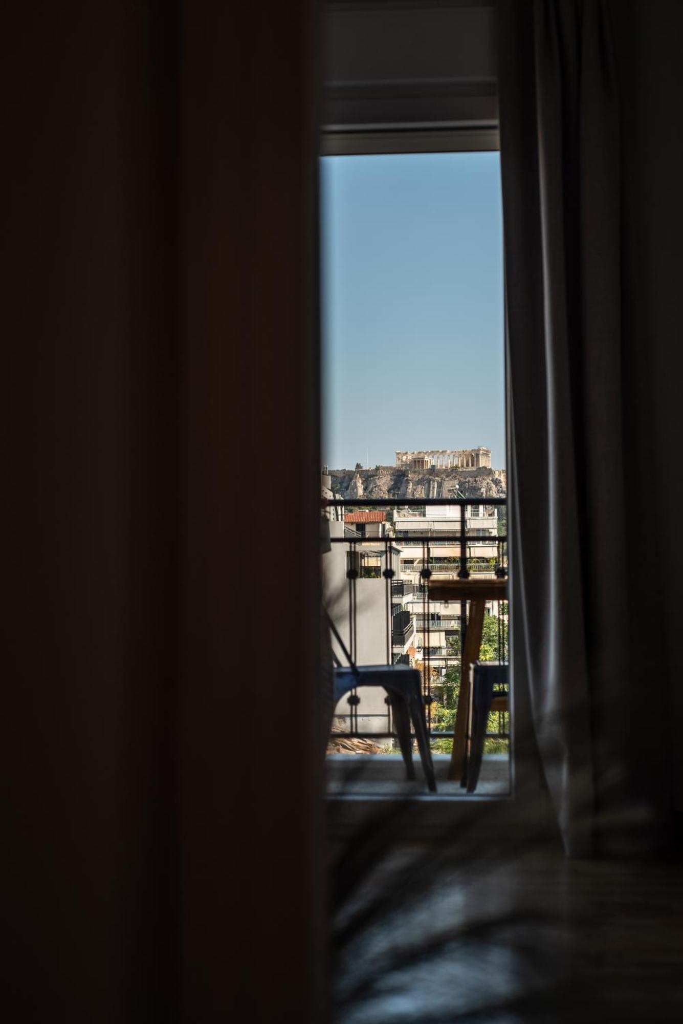 Stunning Acropolis View - 500M Metro - At Historical Center Apartment Athens Luaran gambar